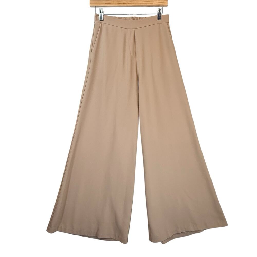 Dress Forum WIDE LEG Pull-on Trouser DressPants Womens Size Small Classic Office